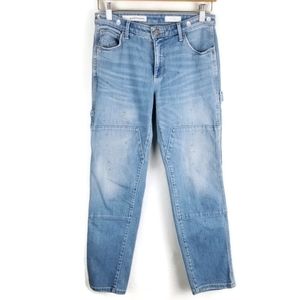 Anthropologie Pilcro and the Letterpress Carpenter Paint Splatter Jeans Size 26